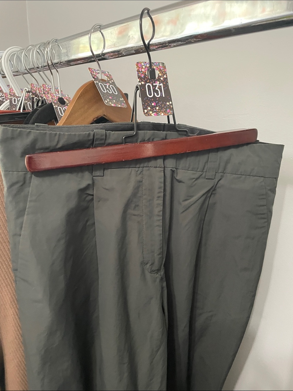 31 COS Charcoal Gray Wide-Leg Pants - Picture 12 of 12